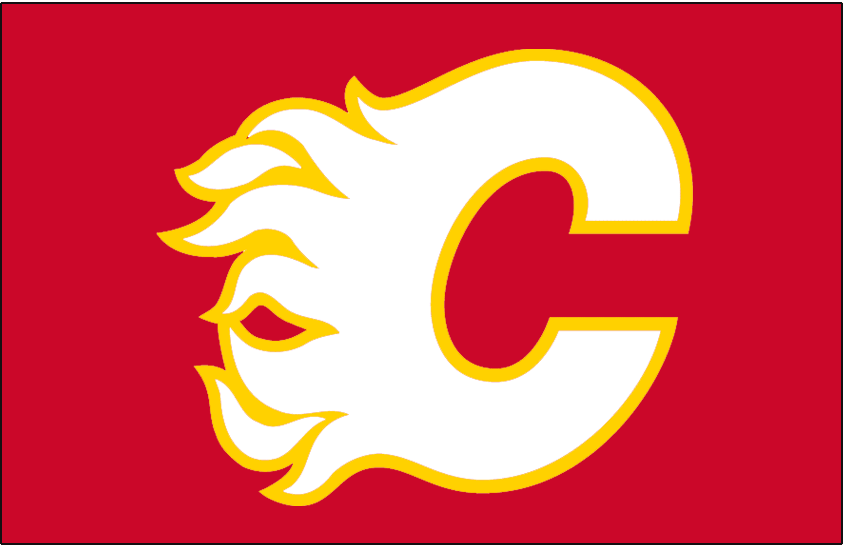 Calgary Flames 2018-Pres Jersey Logo iron on transfers for T-shirts